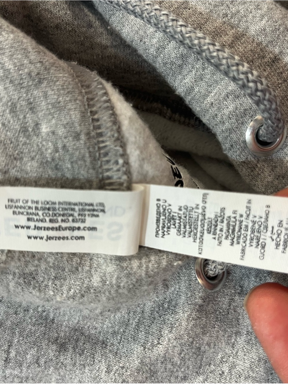 Gray Mickey Mouse Graphic Hoodie Sweatshirt women’s size L + Mickey Mouse plushy - Picture 10 of 16
